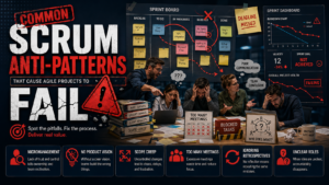 Common Scrum Anti-Patterns That Cause Agile Projects to Fail