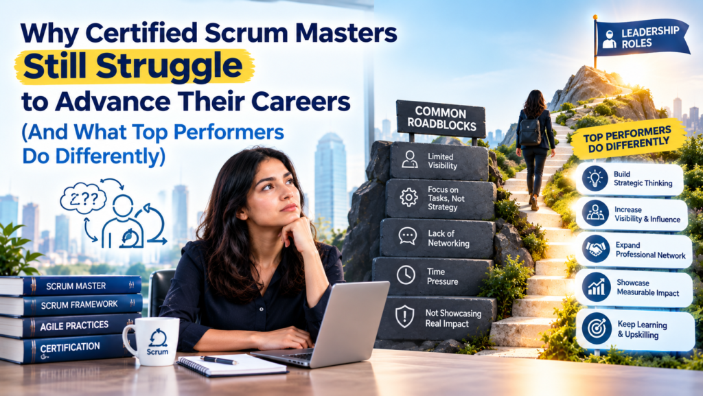 Why Certified Scrum Masters Still Struggle to Advance Their Careers (And What Top Performers Do Differently)