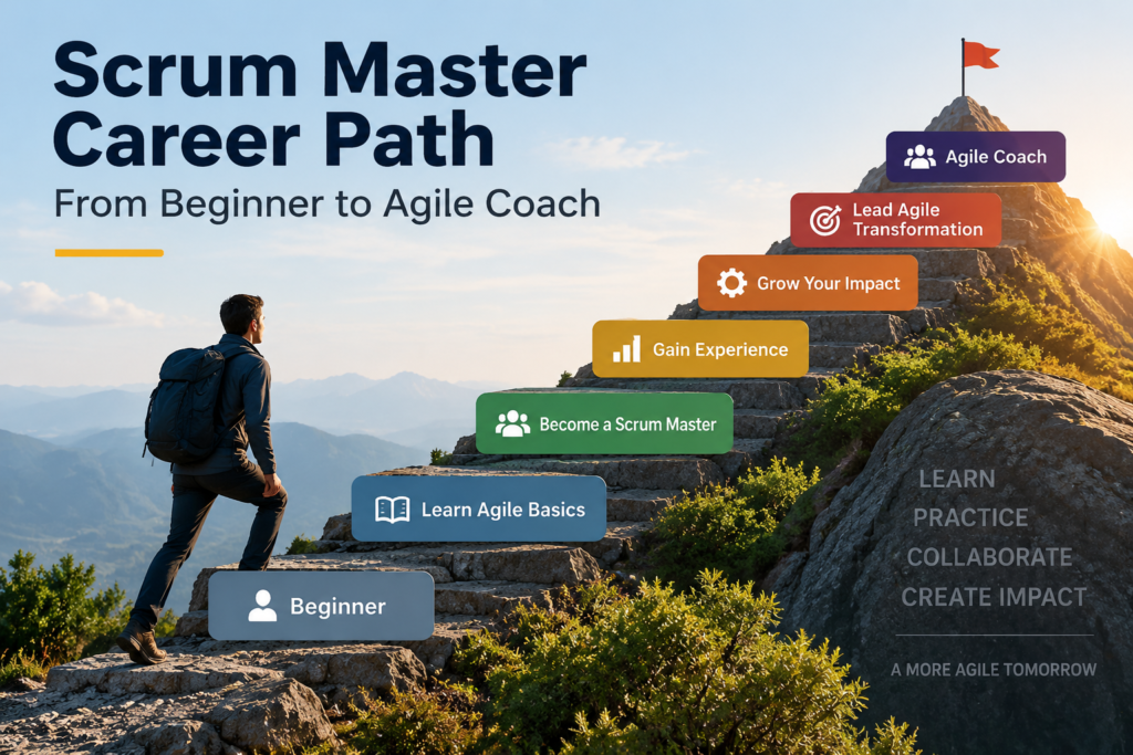 Scrum Master Career Path: From Beginner to Agile Coach