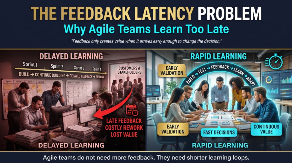 The Feedback Latency Problem: Why Agile Teams Learn Too Late