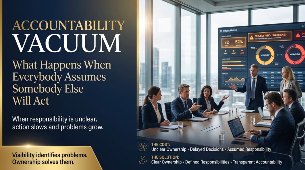 Accountability Vacuum: What Happens When Everybody Assumes Somebody Else Will Act